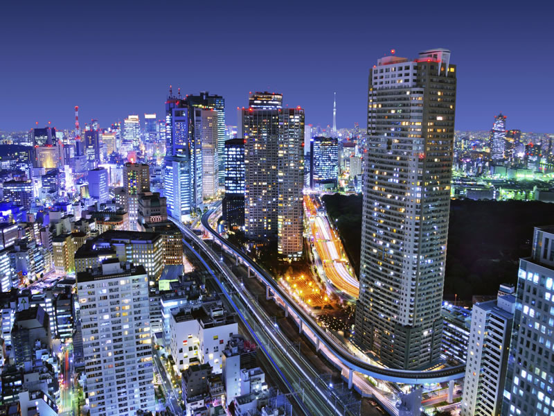 Tokio desde el aire
